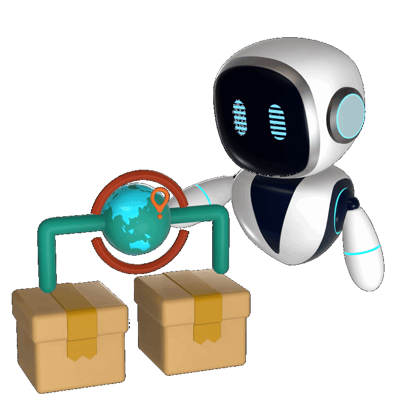 Supply Chain Automation Animation